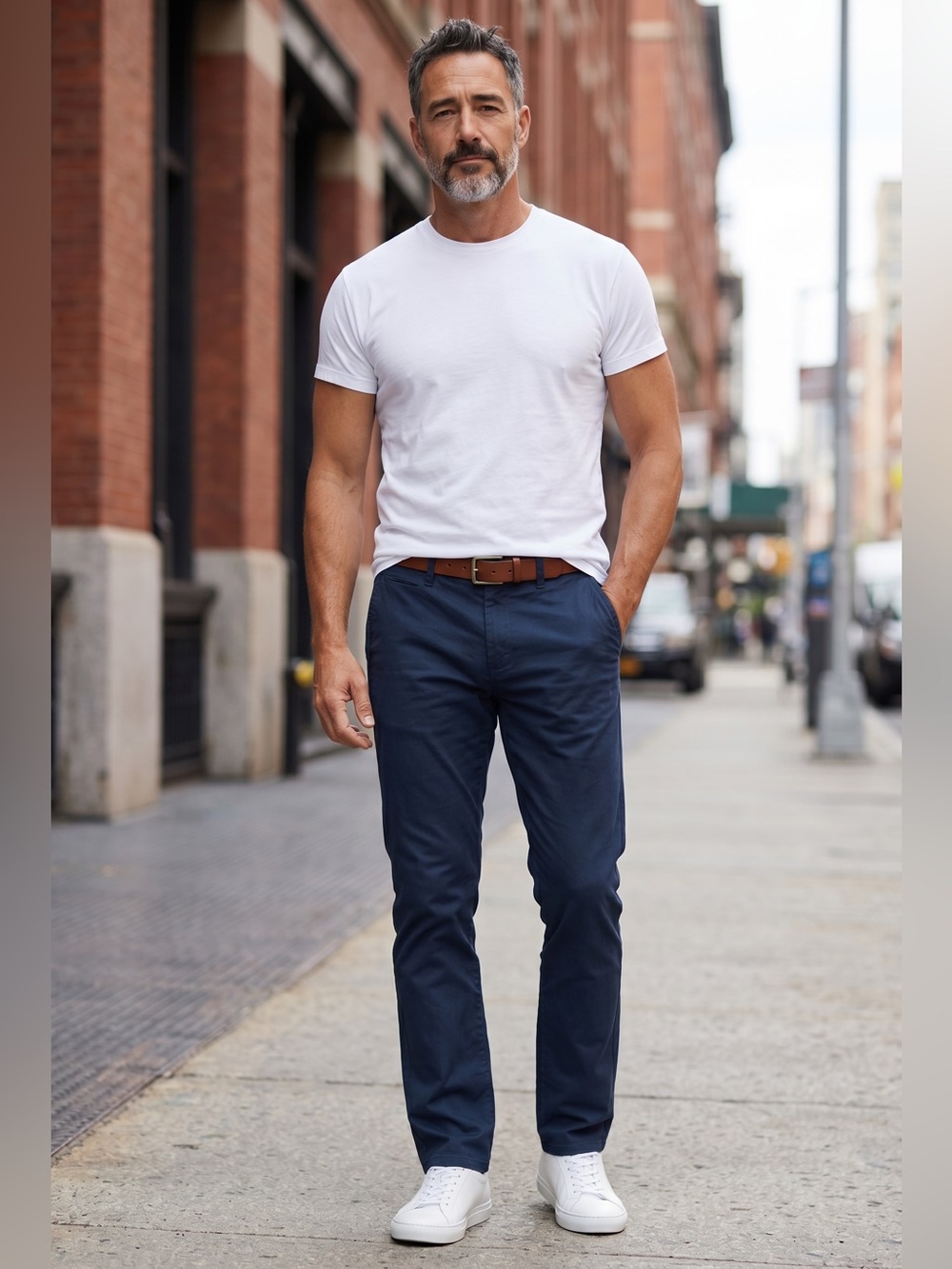 Men's Navy Pants